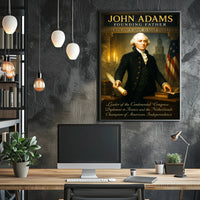 John Adams Founding Father Poster PosterGoat