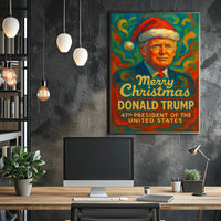 Christmas Spirit Celebration Artistic Impressionism Artistic or Pop Culture Poster