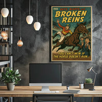 Bets, Bluffs, And Broken Reins Poster