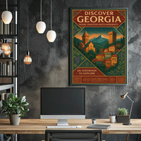 Discover Georgia Poster