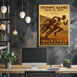 Berlin 1936 Olympic Games Poster