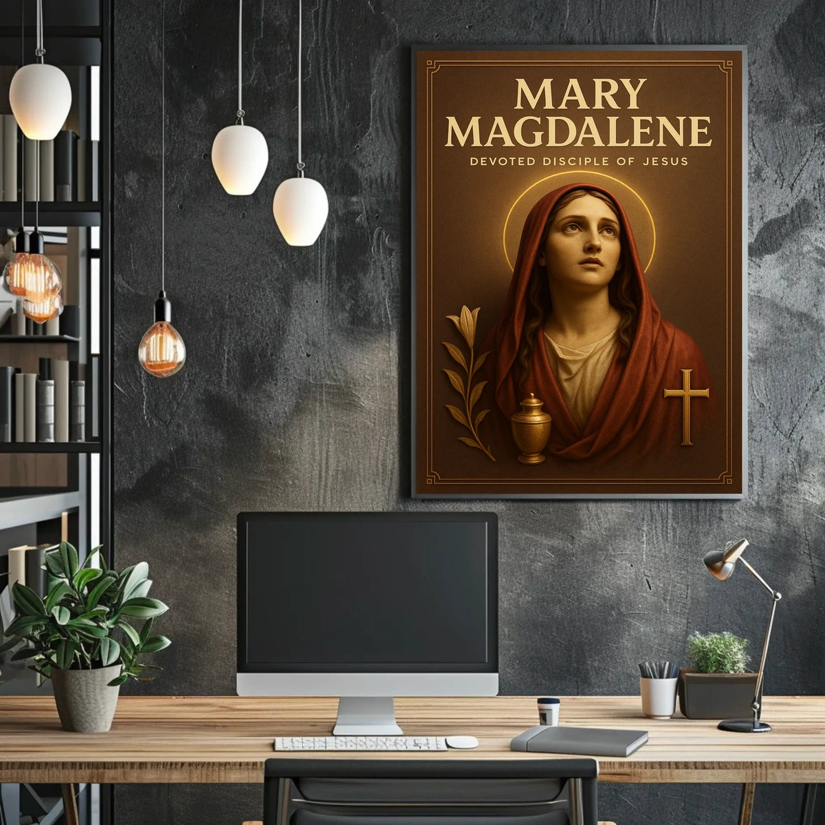 Mary Magdalene Devoted Disciple of Jesus Poster