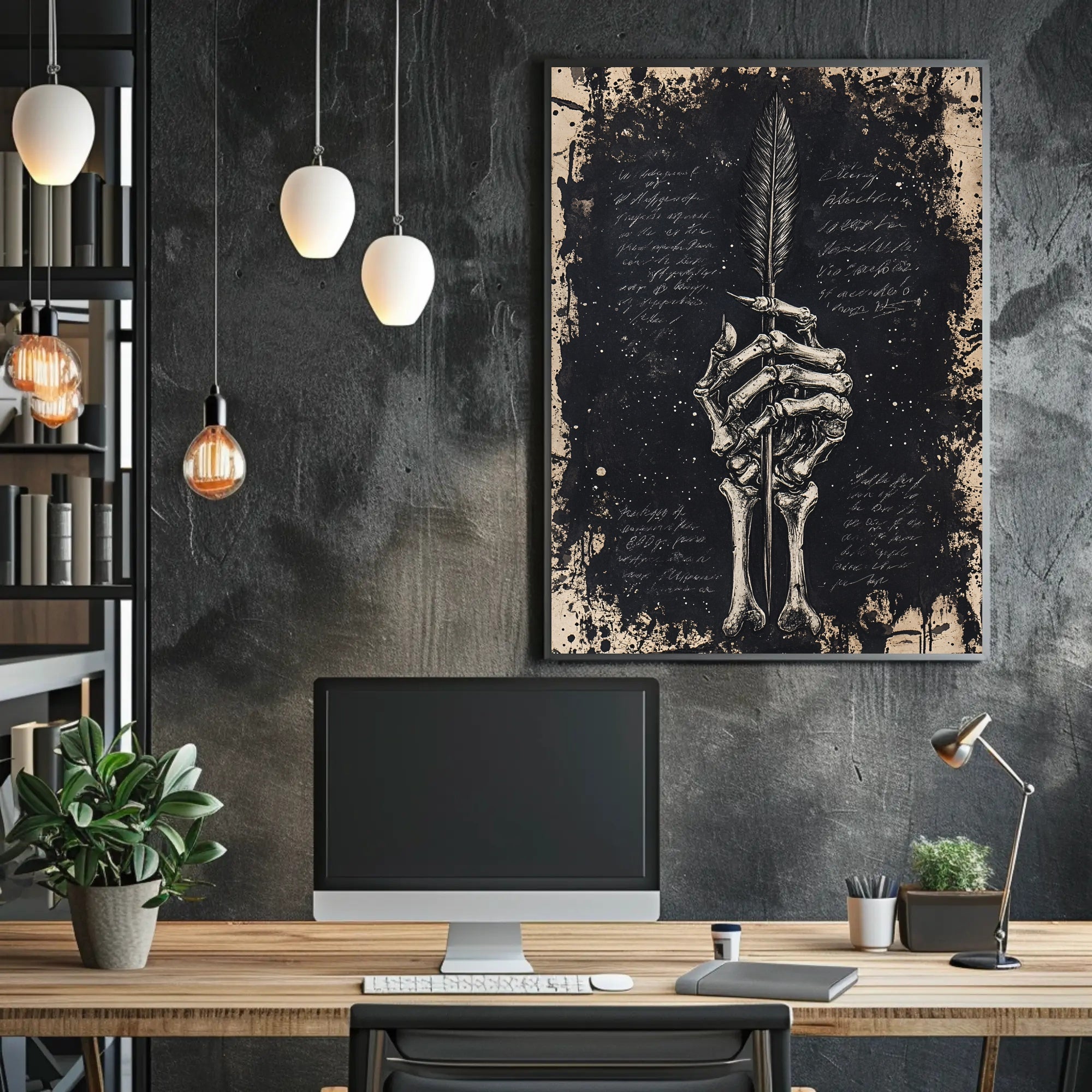 Ethereal Quill Poster