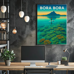 Bora Bora Serenity Poster