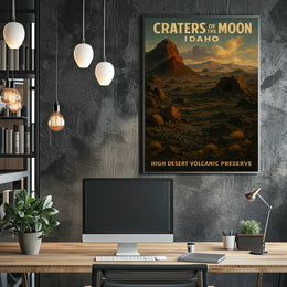 Craters Of The Moon Idaho Poster