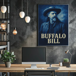 Buffalo Bill Historic Western Figure Cultural or Heritage Poster