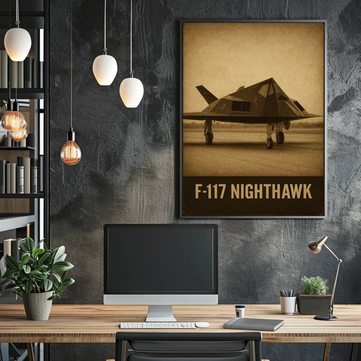 F-117 Nighthawk Poster