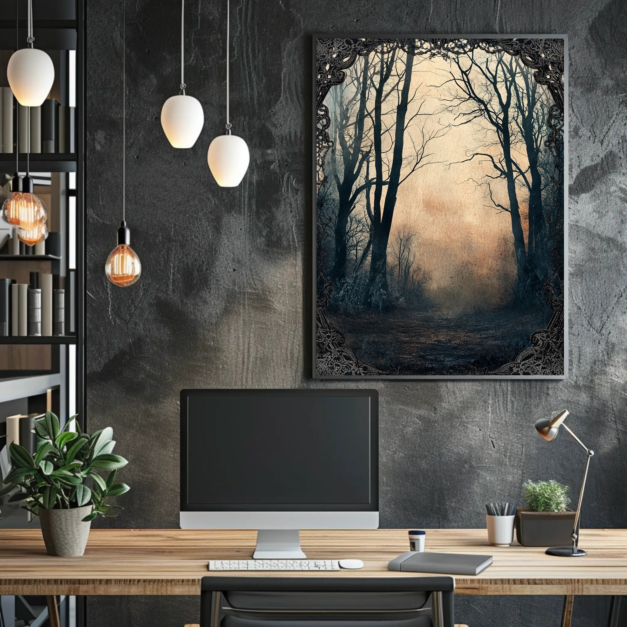 Enchanted Forest Pathway Poster