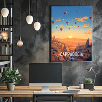 Cappadocia Sunrise Adventure Travel Poster