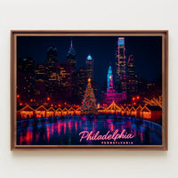 Philadelphia Winter Wonderland Poster