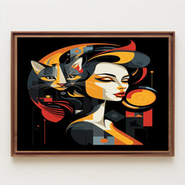 Abstract Harmony Abstract Poster