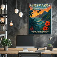 Explore the Unseen Shores of American Samoa Poster