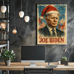 Joe Biden 46th President of the United States Christmas SeriesPoster