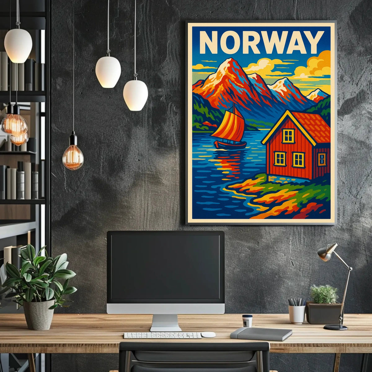 Norway Scenic Poster