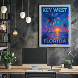 Key West Sunset Poster