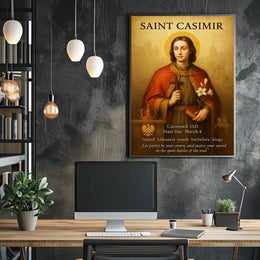 Saint Casimir Poster PosterGoat