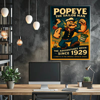 Popeye 1929 Art Poster POP-16