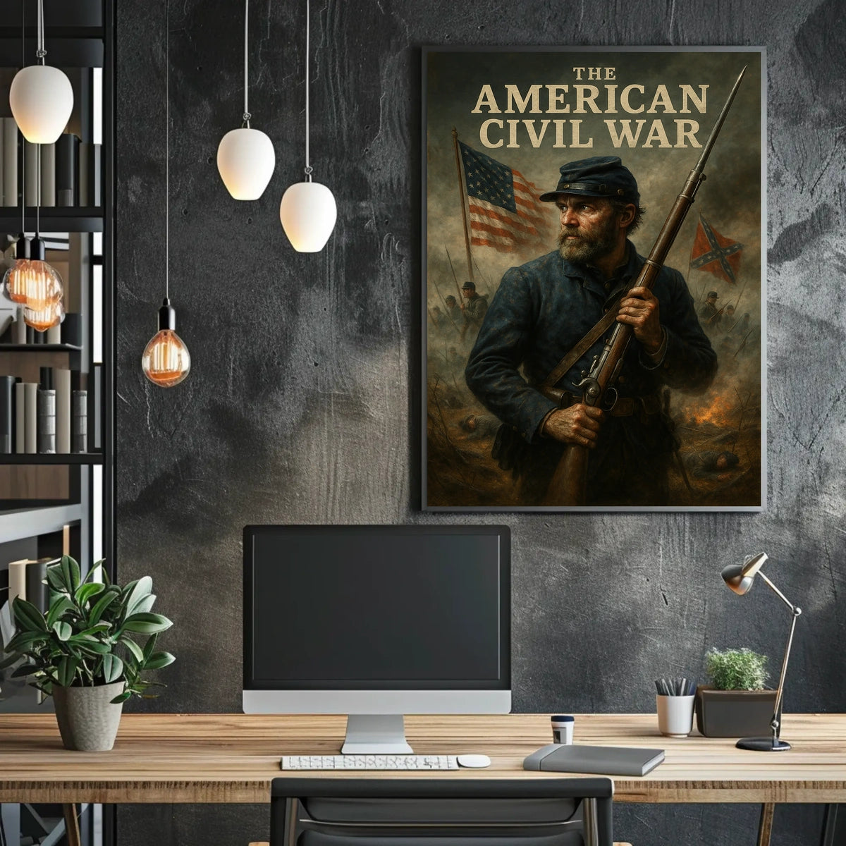 The American Civil War Poster