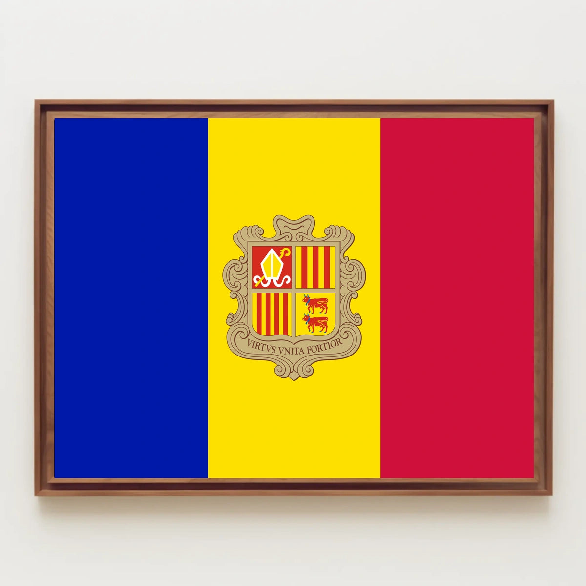 Andorra Flag Poster