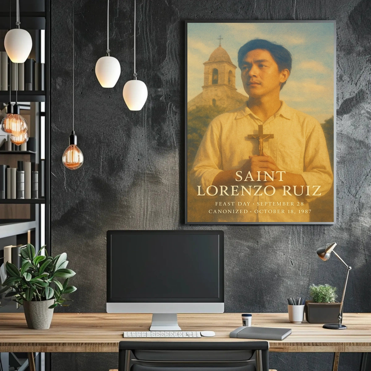 Saint Lorenzo Ruiz Poster