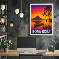 Bora Bora Paradise Poster