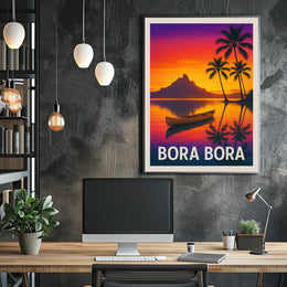 Bora Bora Paradise Poster