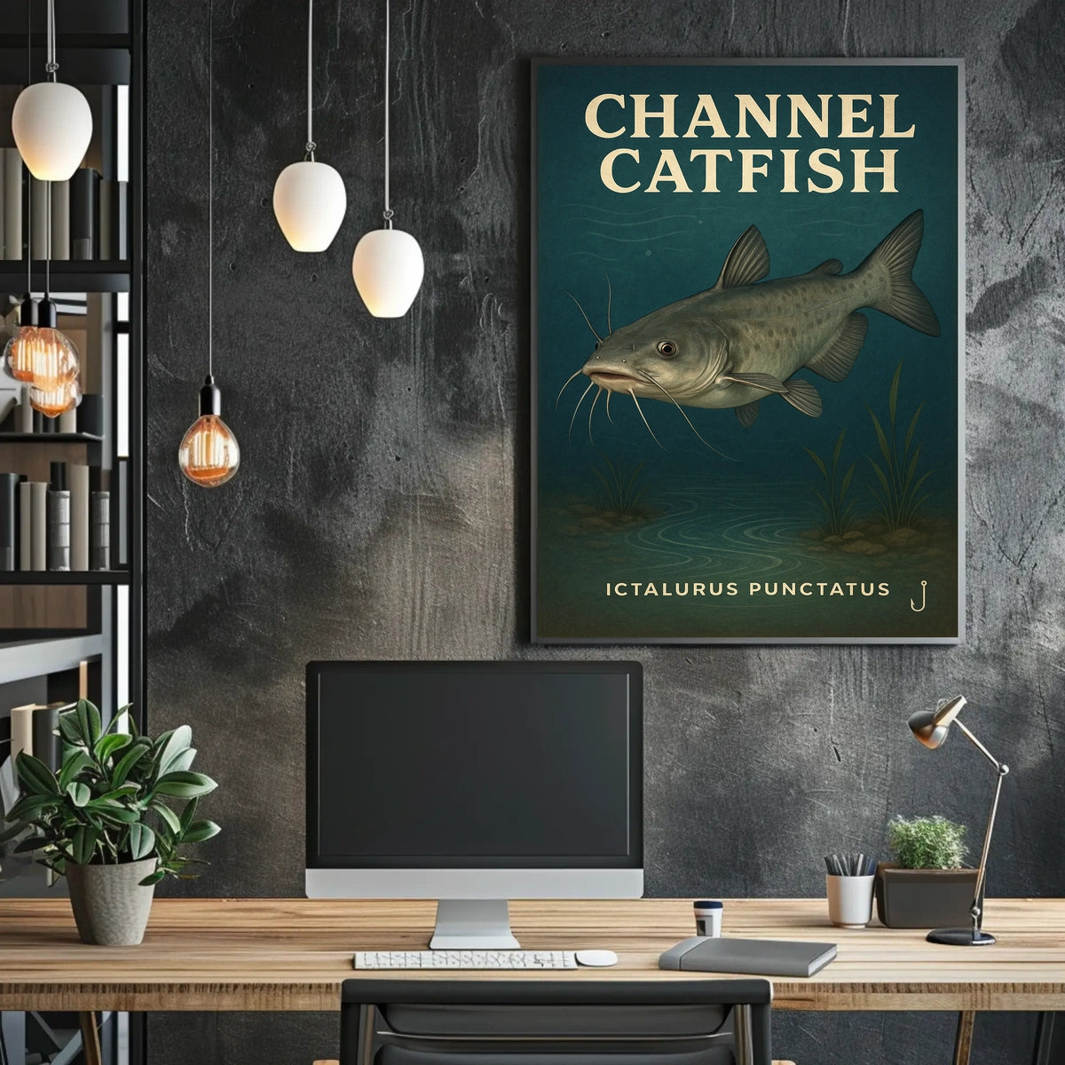 Channel Catfish Poster
