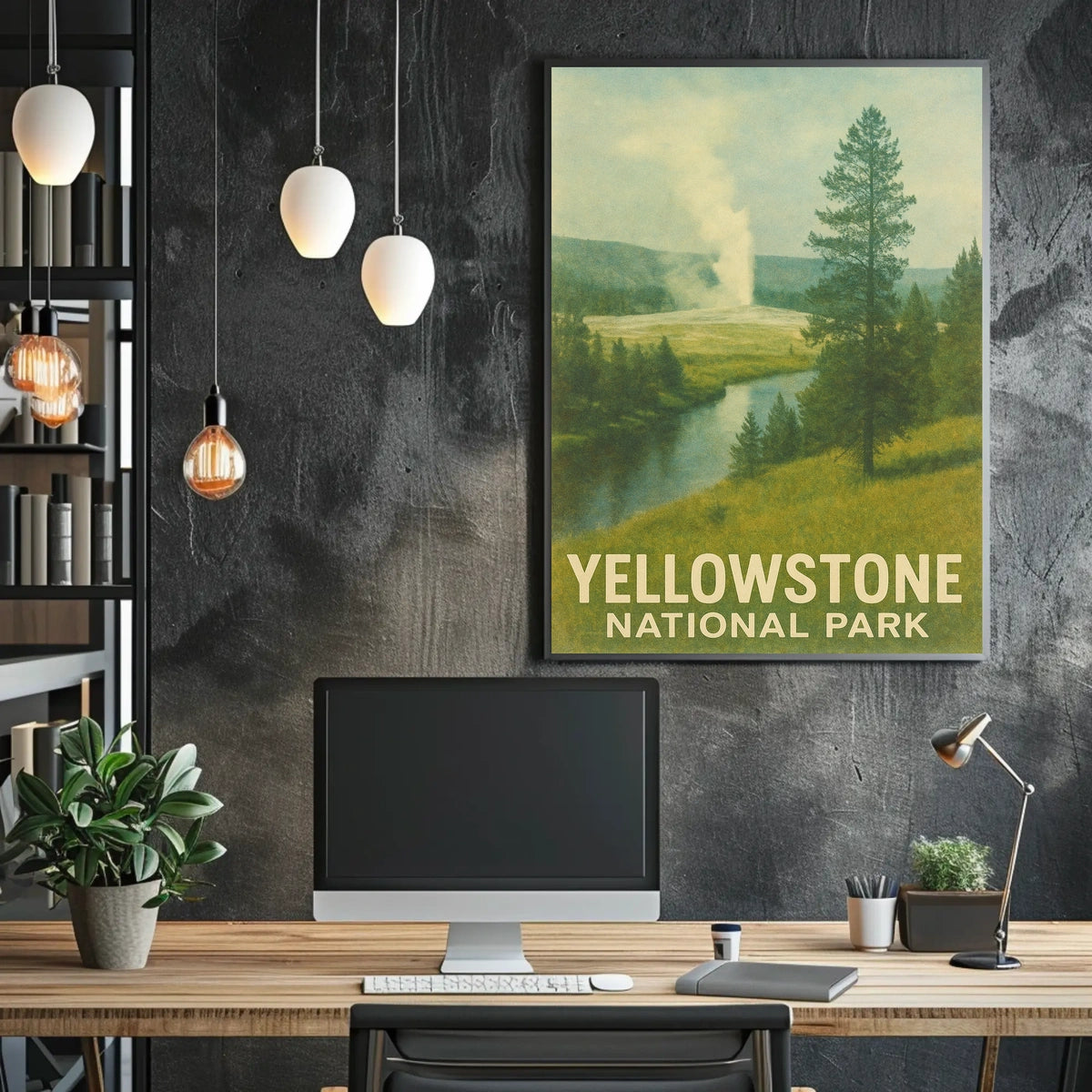 Yellowstone National Park Poster