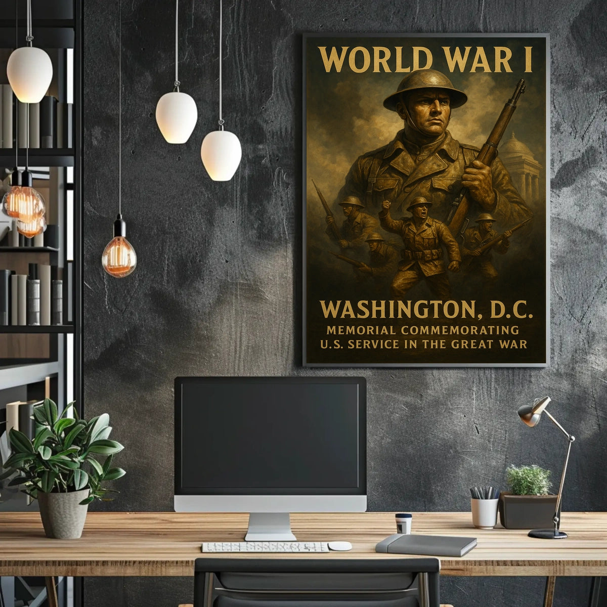 World War I Memorial Poster
