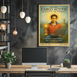 Carlo Acutis Apostle of the Internet Poster
