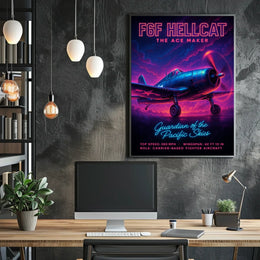 F6F Hellcat The Ace Maker Poster