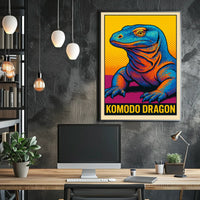 Komodo Dragon Poster
