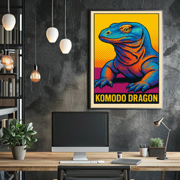 Komodo Dragon Poster