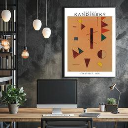 Zerstreut by Wassily Kandinsky 1930 Poster