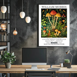 William Morris 19th Century Cotton Prints Poster