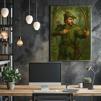 The Archer in the Forest Poster