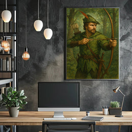 The Archer in the Forest Poster