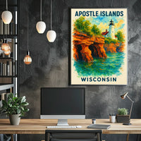 Apostle Islands Wisconsin Poster