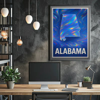 Vibrant Alabama Poster