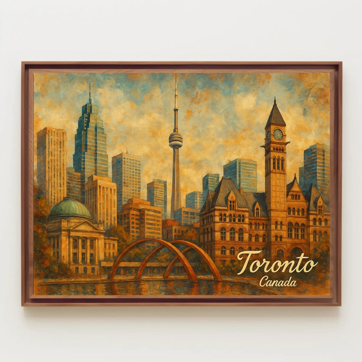 Toronto Skyline Poster