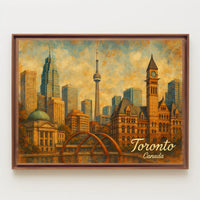 Toronto Skyline Poster