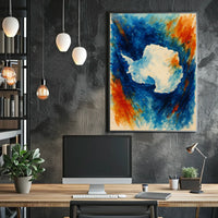 Abstract Antarctica Abstract Poster