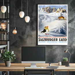 A Winter Dreamland In Salzburger Land Poster