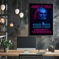 James K. Polk 11th President Poster