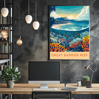 Great Barrier Reef Exploration Poster