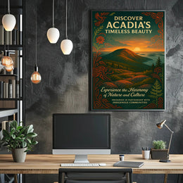 Discover Acadias Timeless Beauty Poster PosterGoat
