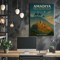Amadiya Home to the Three Wise Men Poster