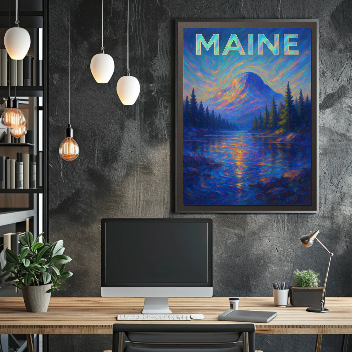 Majestic Maine Landscape Poster
