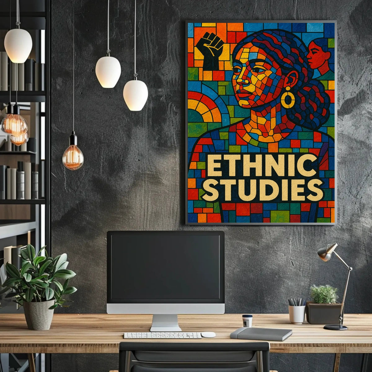 Ethnic Studies Mosaic Poster