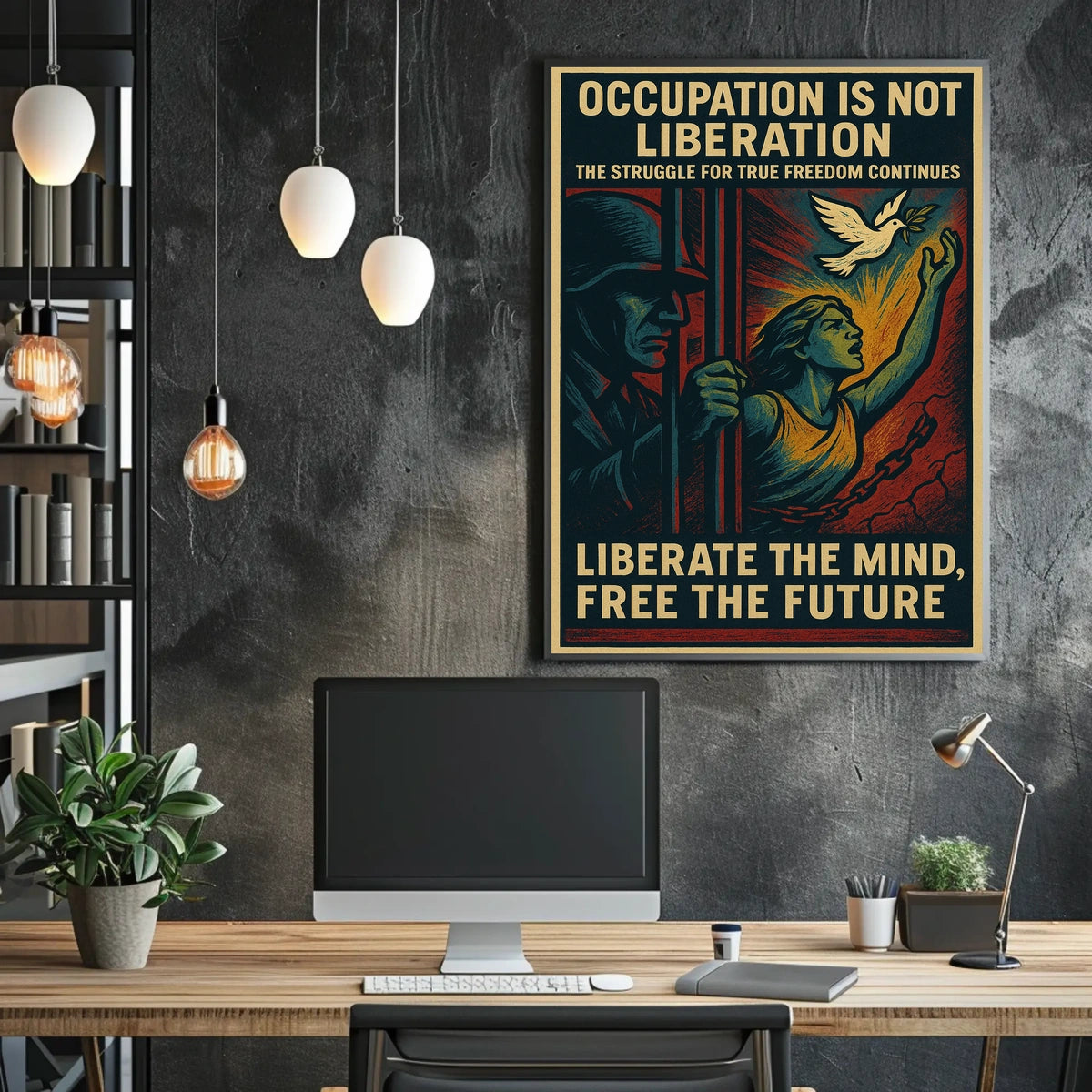 Liberation And Freedom Poster